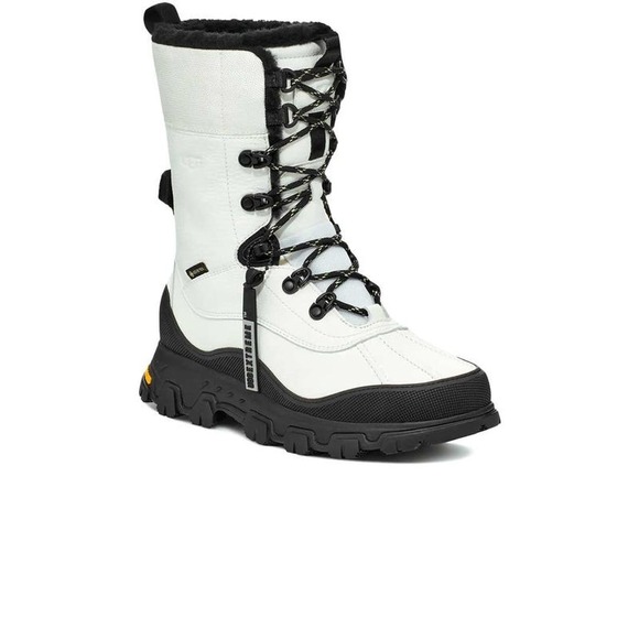 UGG Adirondack Meridian White Leather Waterproof Women's Boots Size US 9 NWT ❄️ - Picture 5 of 11